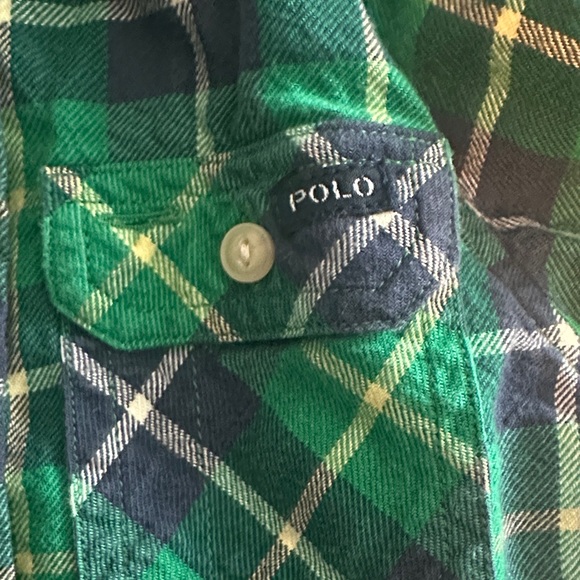 Plaid Ralph Lauren button down - Picture 3 of 3